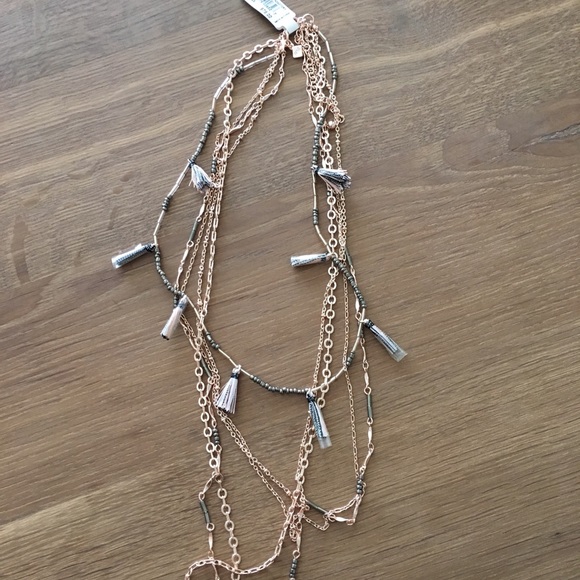 New w/tags Rebecca Minkoff layered necklace - Picture 2 of 2